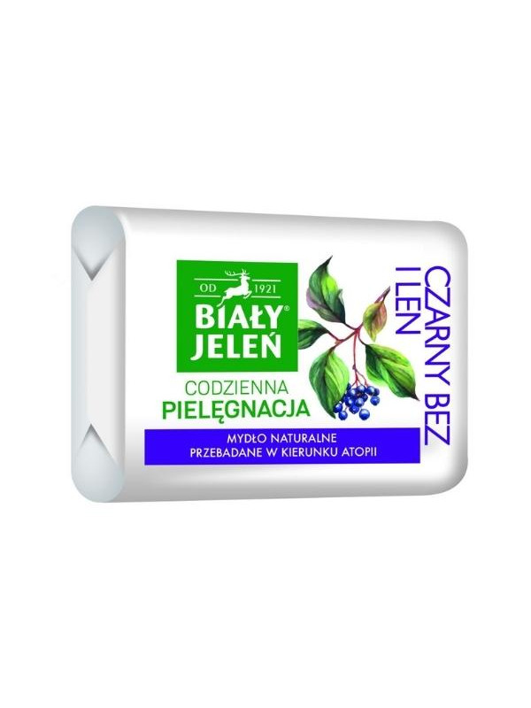 Biały Jeleń Premium Soap with elderberry extract 100 g