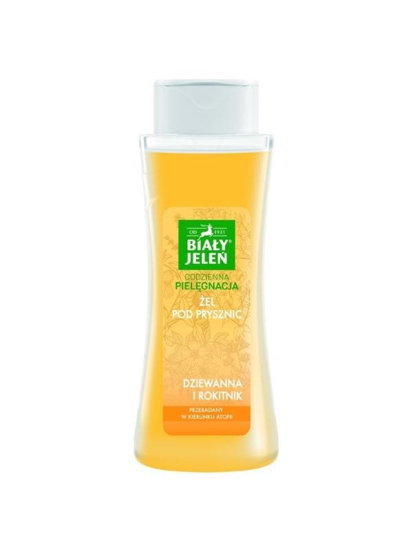 Biały Jeleń Shower gel with mullein and sea buckthorn 250 ml