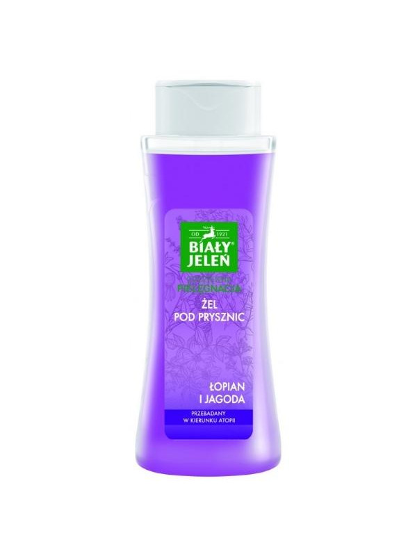 Biały Jeleń Shower gel with burdock and blueberry 250 ml