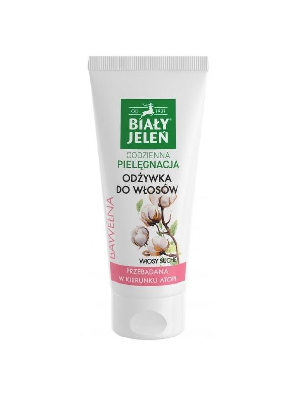 Biały Jeleń Conditioner for dry and damaged hair Cotton 200 ml