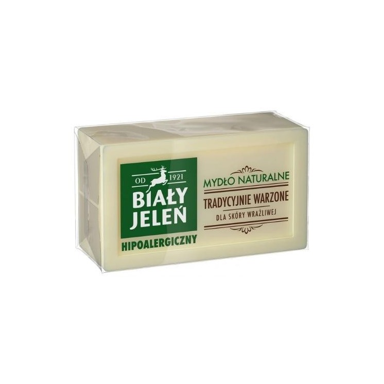 Biały Jeleń Hypoallergenic Natural soap in a cube 150 g