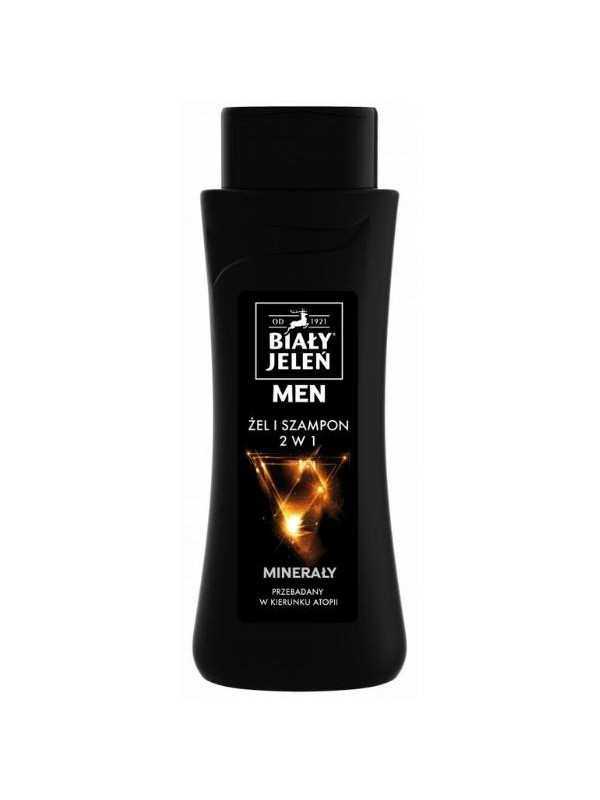 Biały Jeleń MEN Gel and shampoo 2in1 with minerals 300 ml