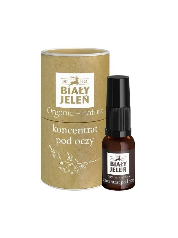 Biały Jeleń Koncentrat pod oczy ORGANIC-NATURA 15 ml (30-04-2023)