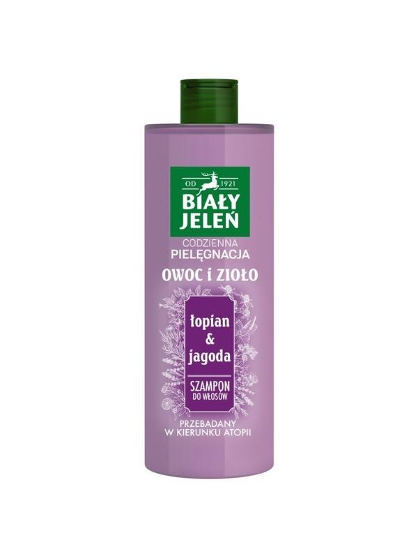 Biały Jeleń Fruit and Herb Burdock and Blueberry Hair Shampoo 400 ml