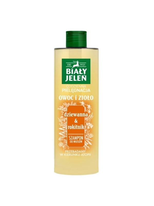 Biały Jeleń Fruit and Herb Shampoo mullein and sea buckthorn 400 ml