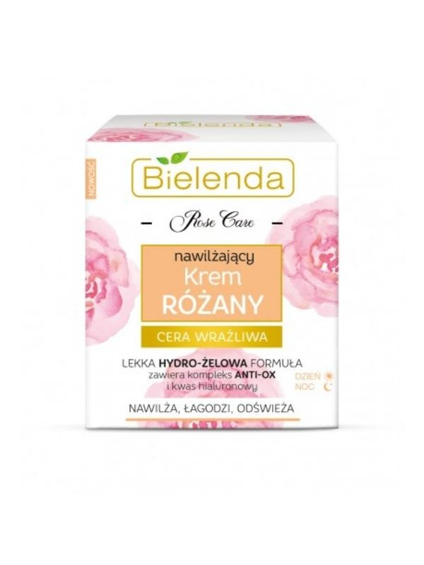 Bielenda Rose Care Hydraterende en verzachtende rozen gezichtscrème 50 ml