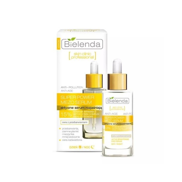 Bielenda Skin Clinic Professional Active Day/Night Brightening Serum 30 ml