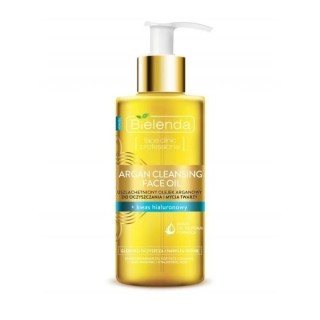 Bielenda Argan Cleaning refined Argan oil for cleansing and washing the face with hyaluronic acid 140 ml