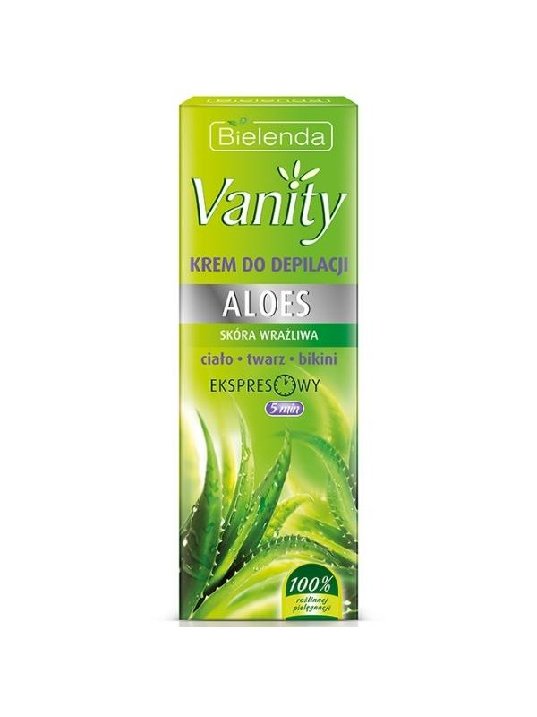 Bielenda Vanity Aloe depilatory cream for sensitive skin 100 ml