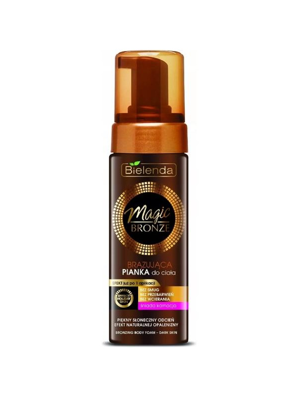 Bielenda Magic Bronze Bronzing Body Foam for Dark Skin 150 ml