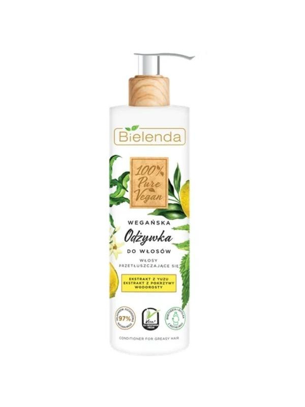 Bielenda 100% Pure Vegan Conditioner for oily hair 240 ml