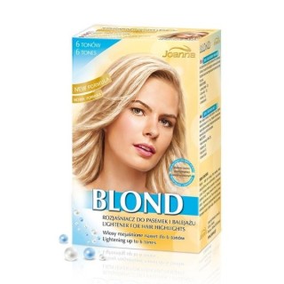 Joanna Blond Brightener voor highlights en balayage 6 tonen