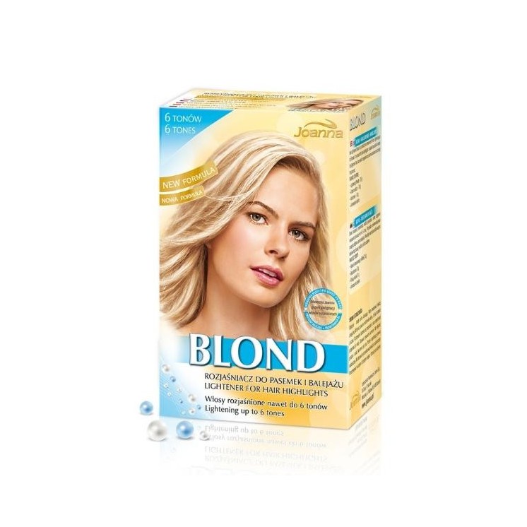 Joanna Blond Brightener for highlights and balayage 6 tones