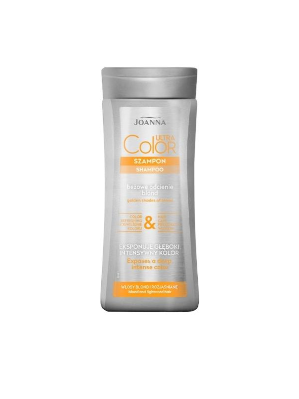 Joanna Ultra Color Shampoo voor haar beige blond 200 ml