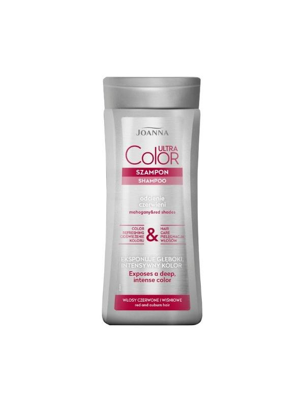 Joanna Ultra Color Shampoo voor haartinten rood 200 ml