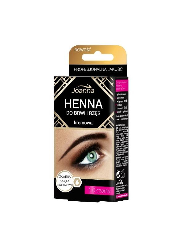 Joanna Henna voor wimpers zwart 15 ml