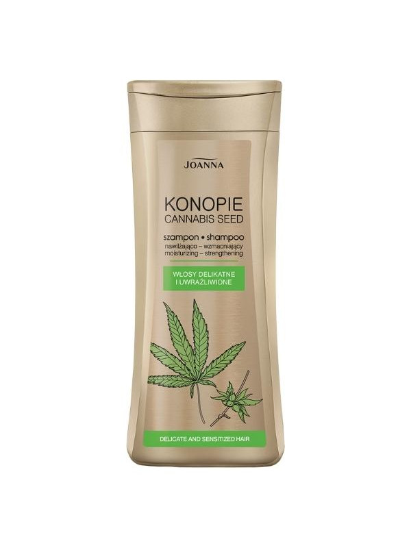 Joanna Hemp Hydraterende en versterkende haarshampoo 200 ml