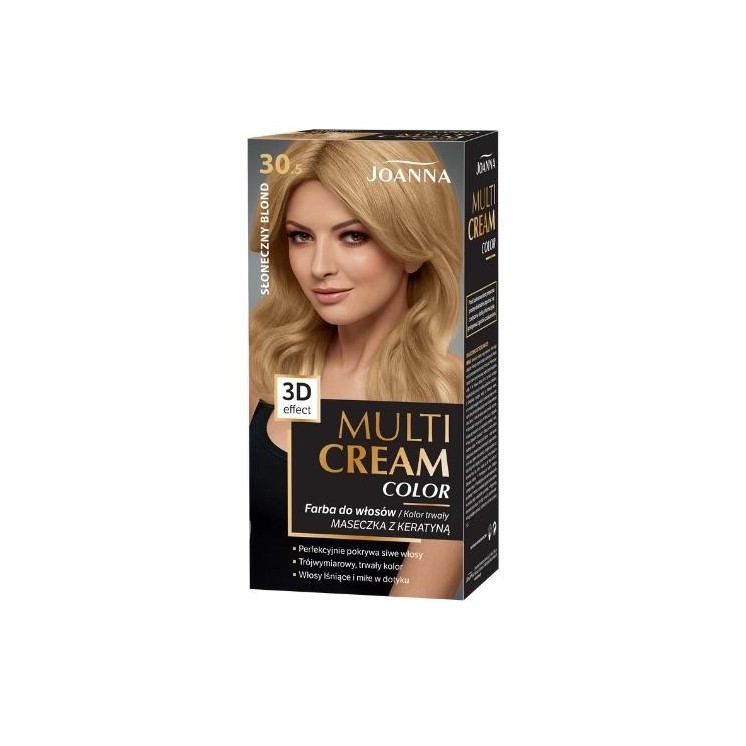 Joanna Multi Cream Color Farba do włosów /30,5/ Słoneczny blond