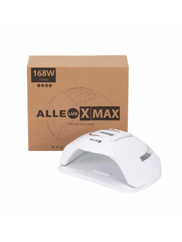 AlleLux X MAX UW/ Led 168W nail lamp for hybrid/gel polishes White