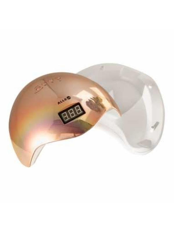 AlleLux 5 Nagellamp UW / Led 48W voor hybride lakken Holographic Gold Holo Gold