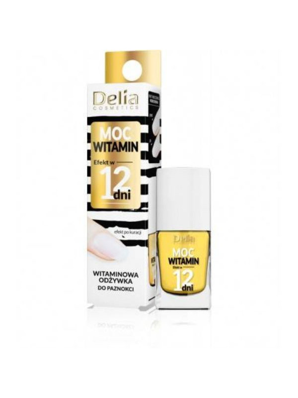 Delia Power of Vitamins Nail conditioner Effect in 12 days