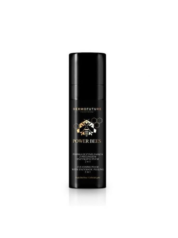 Dermofuture Power Bees Cleansing Foam with enzyme peeling for the face