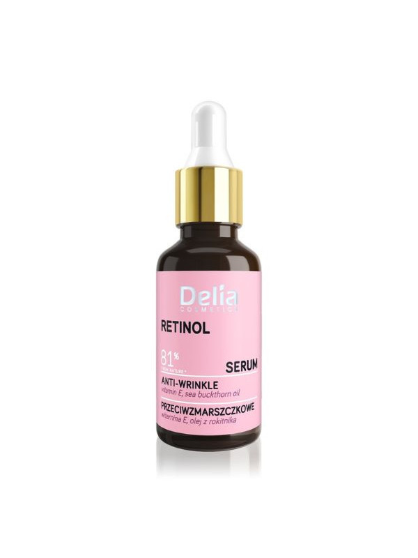 Delia Retinol Anti- Serum voor gezicht, hals en decolleté