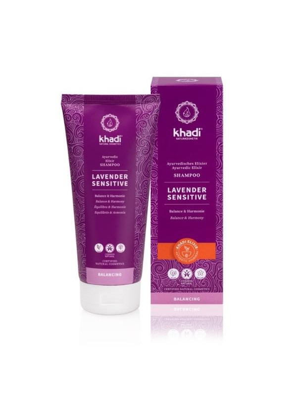 Khadi Lavender Sensitive zachte haarshampoo