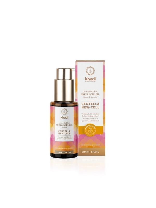 Khadi Skin&Soul Oil regenererende olie voor striae Centella New-Cell