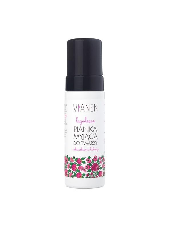 Vianek soothing face washing foam