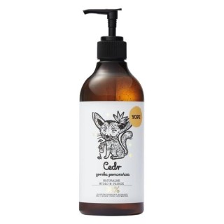 YOPE natural liquid hand soap Cedar and Bitter Orange