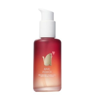 YOPE AHA ! Power Exfoliating Toner Rood Oranje + AHA Bloemzuren