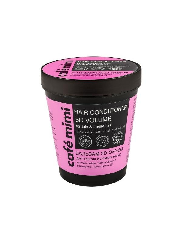 Cafe Mimi 3D Balm for thin and weakened hair volume 220 ml