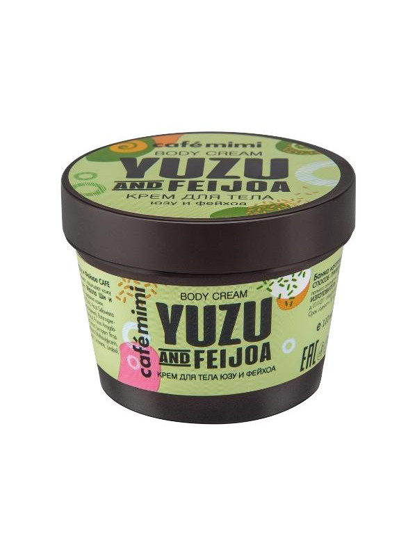 Cafe Mimi Yuzu and Feijoa Body Cream 110 ml