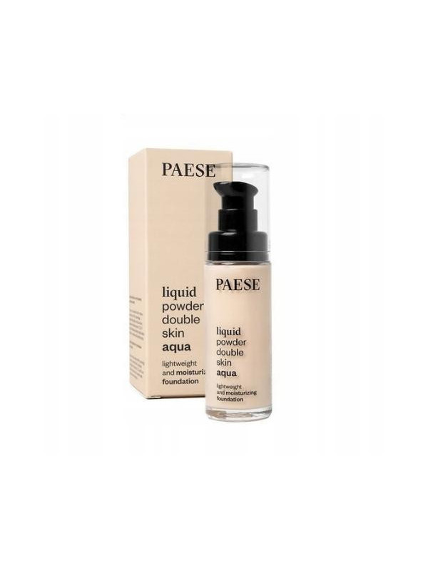 Paese Liquid Powder Double Skin Aqua 40A Matting Foundation Dark Beige 30 ml