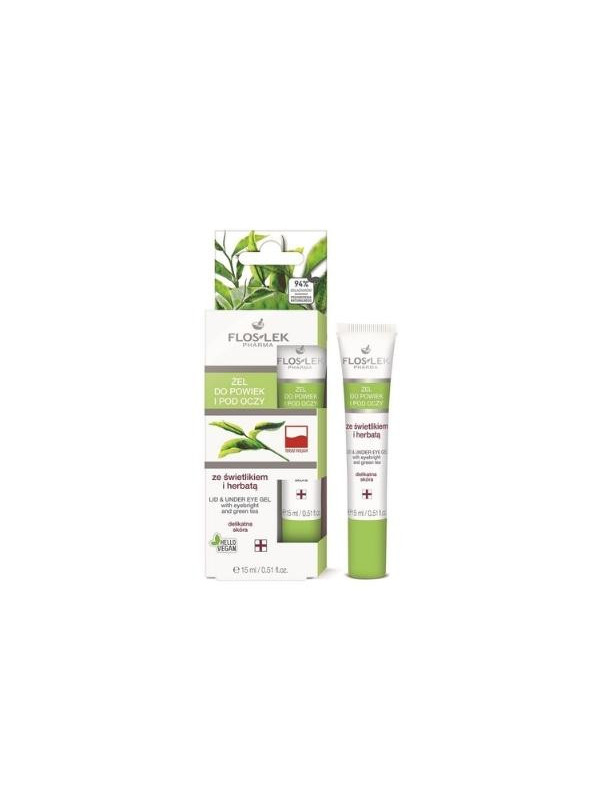 Floslek Eye and eye gel with eyebright and tea