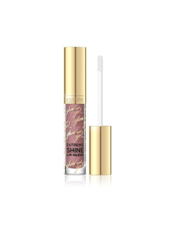 Eveline Glow and Go Lipgloss /05/ Sparkling Caramel 4, 5 ml