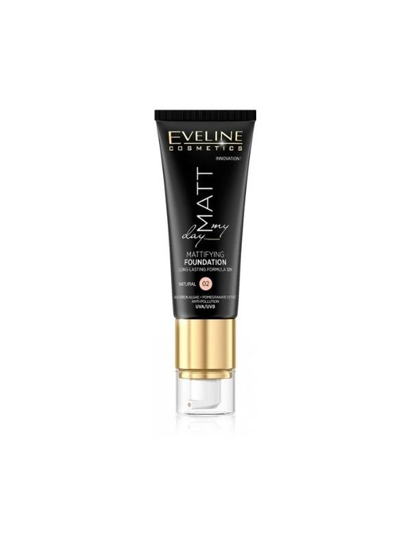 Eveline Matt My Day Matting foundation /02/ Natural