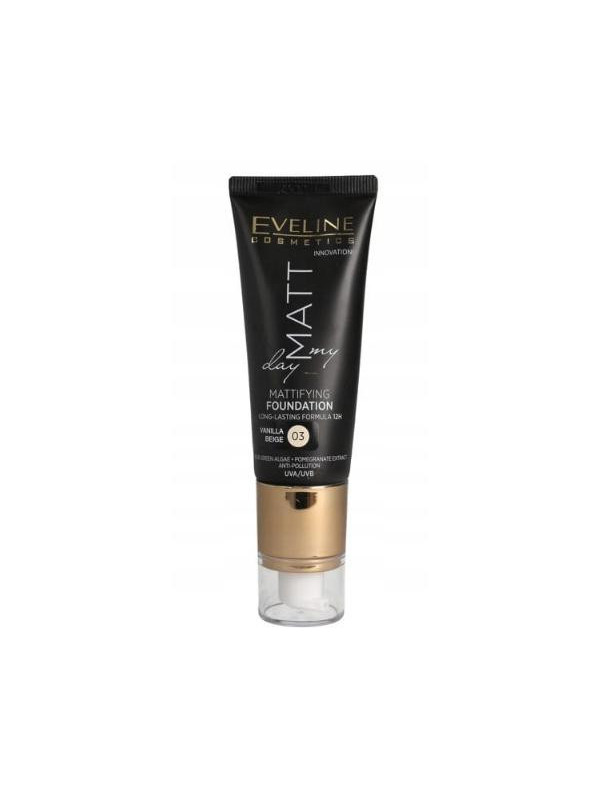 Eveline Matt My Day Matterende foundation /03/ Vanilla Beige