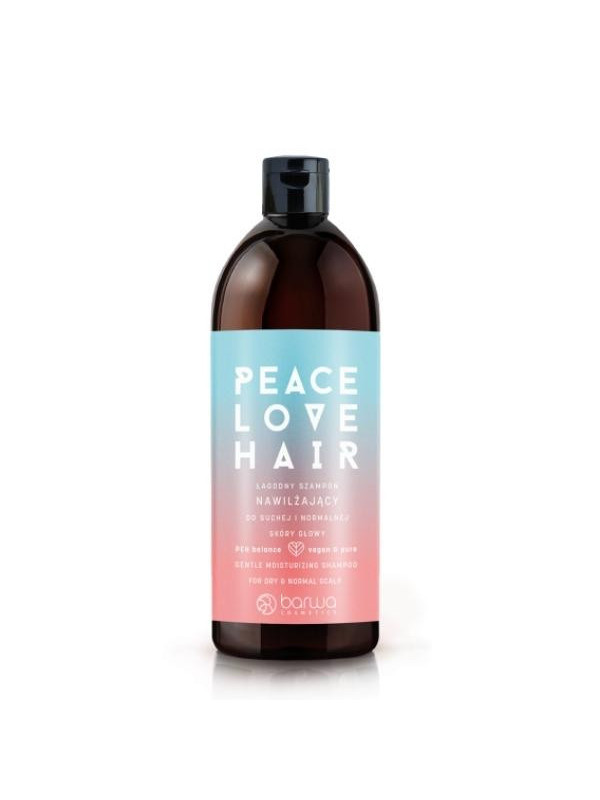 Barwa Peace Love Hair milde hydraterende shampoo voor de droge en normale hoofdhuid