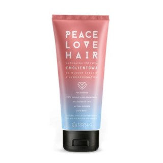 Natuurlijke Barwa Peace Love Hair Verzachtende conditioner voor medium en hoog poreus haar