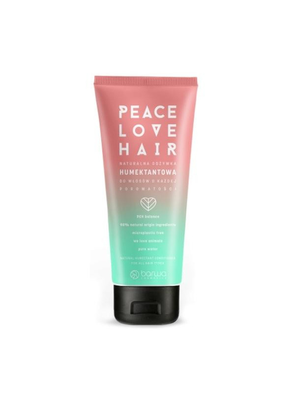 Natural Barwa Peace Love Hair Humectant conditioner for hair of any porosity