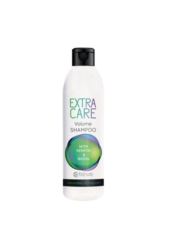 Barwa Extra Care Volumizing Hair Shampoo with Keratin and Biotin