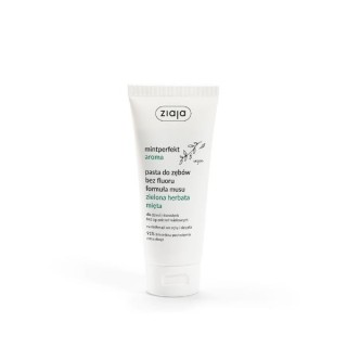 Ziaja Mintperfekt Aroma Toothpaste without fluoride Green Tea and Mint