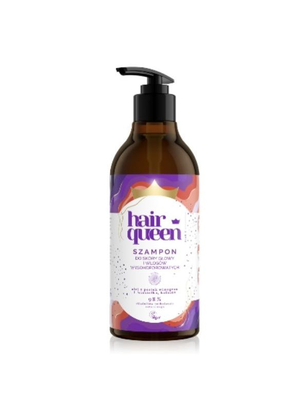 Hair Queen Shampoo for scalp and high porosity hair