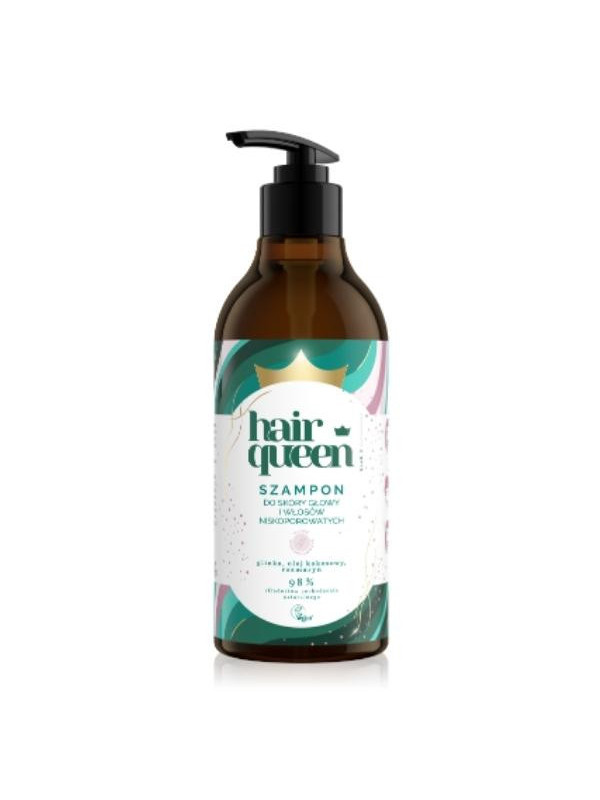 Hair Queen Shampoo voor hoofdhuid en laag poreus haar