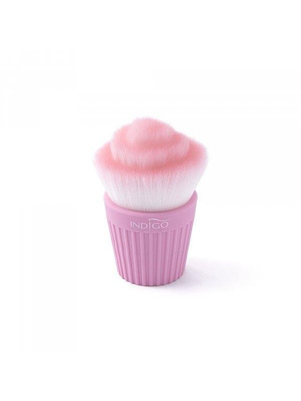 Indigo Cupcake Borstel Pastel Pink 1 stuk