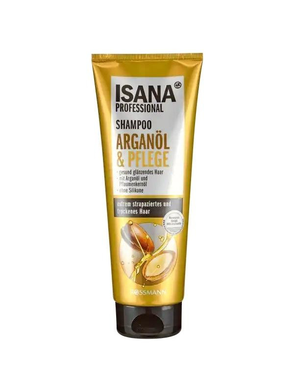 Isana Professional Shampoo voor droog haar met arganolie 250 ml