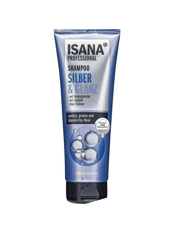 Isana Professional Shampoo voor blond , wit en grijs haar 250 ml