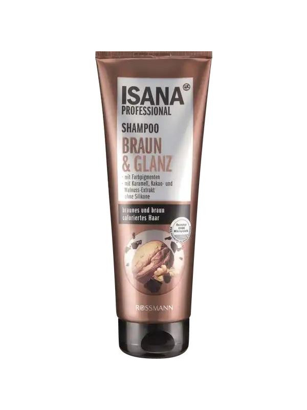 Isana Professional Shampoo voor bruin haar 250 ml